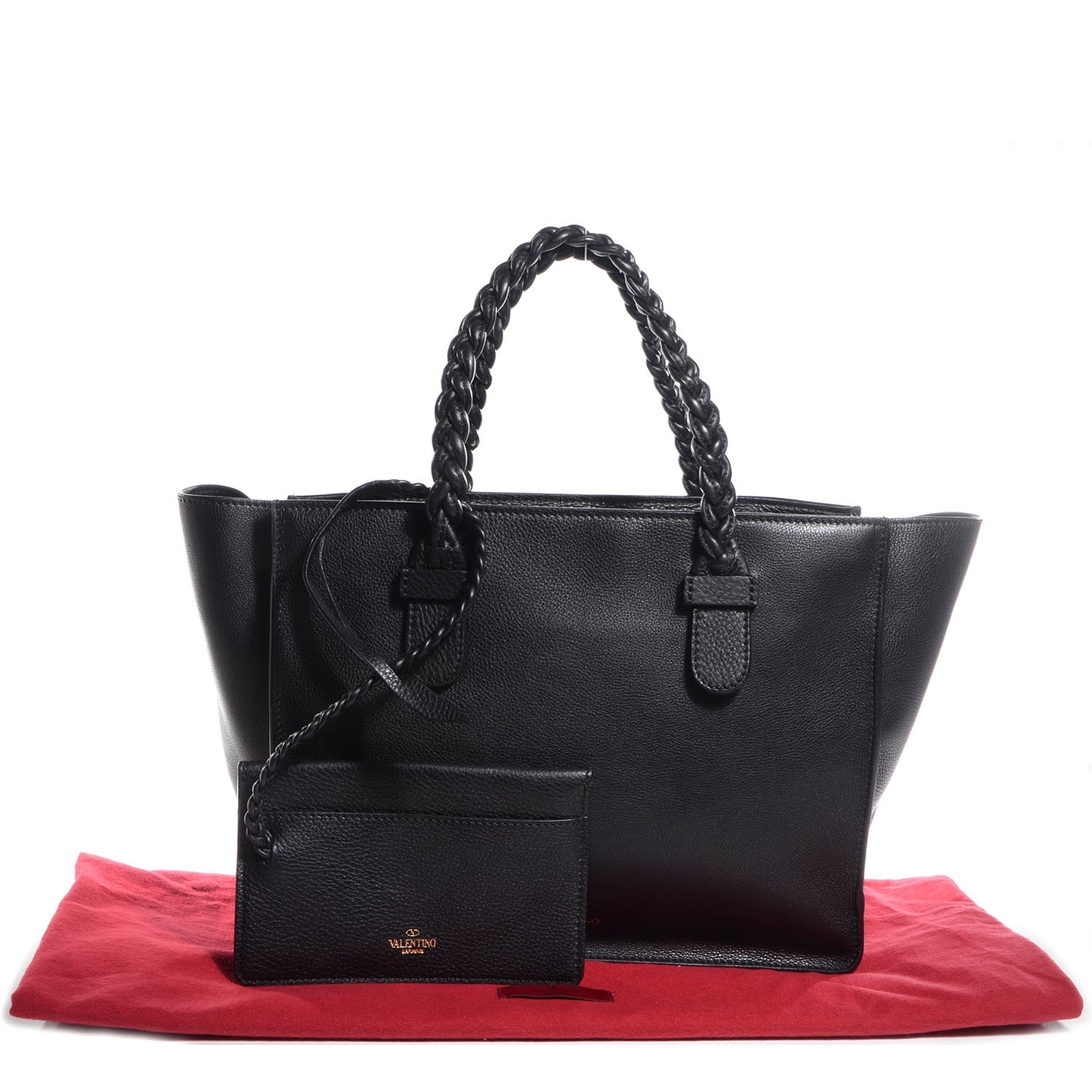 Grained Calfskin To Be Cool Tote Black