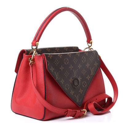 Louis Vuitton Grained Calfskin Monogram Double V Rubis 3 of 10