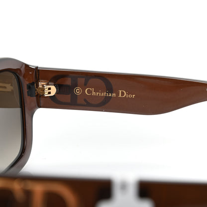 Christian Dior Acetate DDior Square Sunglasses Brown 5 of 6