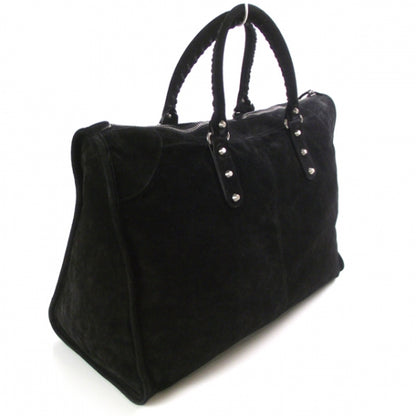 Balenciaga Baby Daim Suede Weekender Black 3 of 10