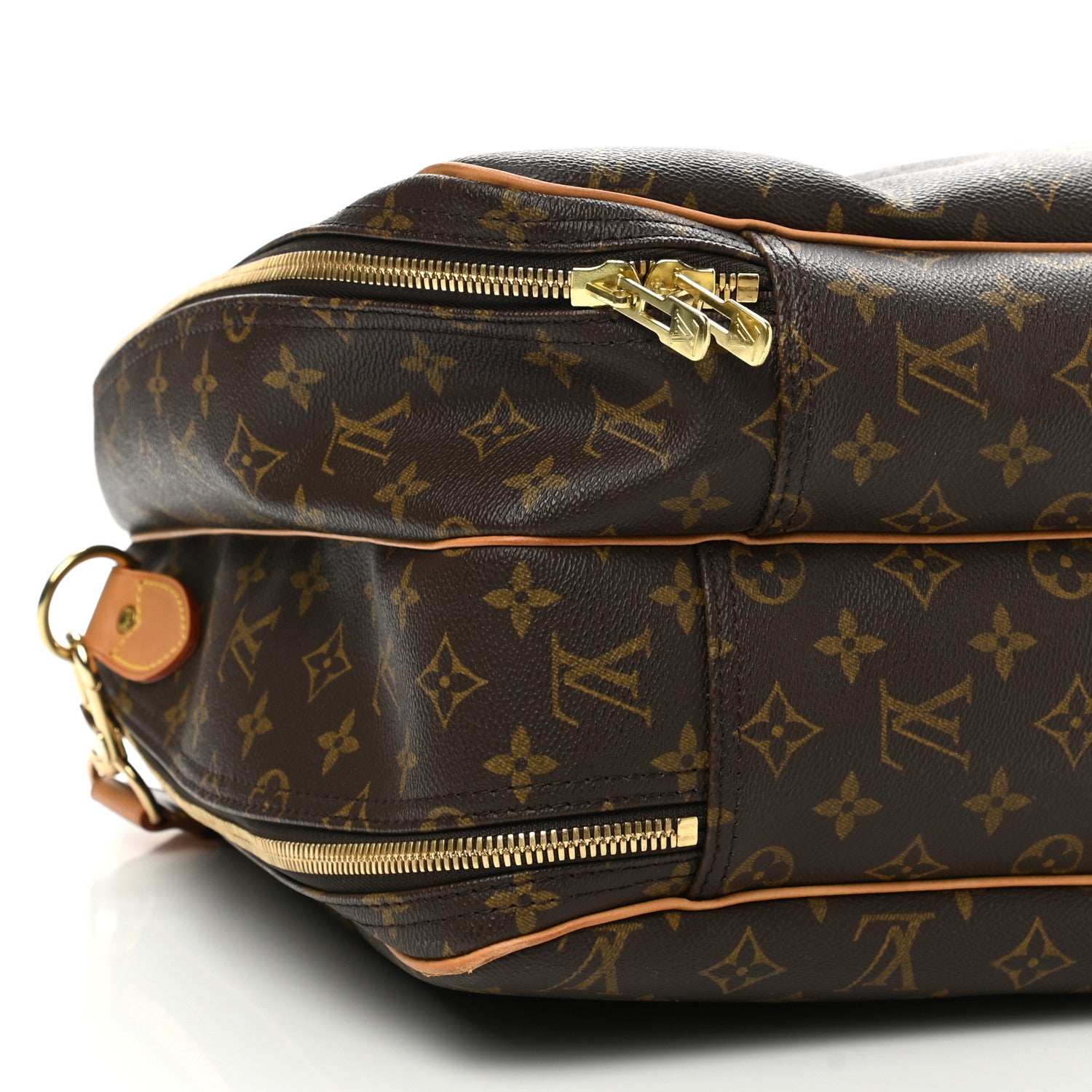 Louis Vuitton Monogram Alize 2 Compartment Luggage Travel Bag 10 of 12