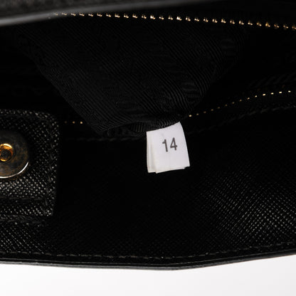 Prada Saffiano Lux Large Tote Nero Black 8 of 9