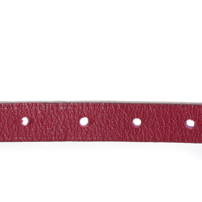Hermes Epsom Swift Behapi Double Tour Reversible Bracelet Iris Rubis Small 6 of 8