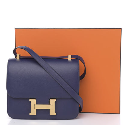 Hermes Evercolor Constance 24 Bleu Encre 11 of 11