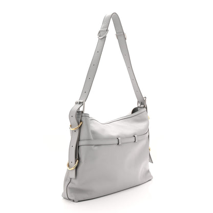 Givenchy Calfskin Medium Voyou Bag Light Grey 3 of 10