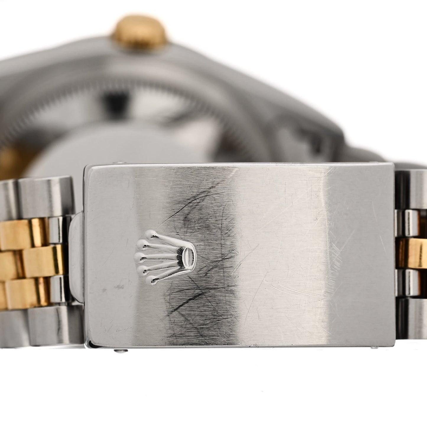 Stainless Steel 18K Yellow Gold Diamond 36mm Oyster Perpetual Datejust Watch Champagne Jubilee 16233