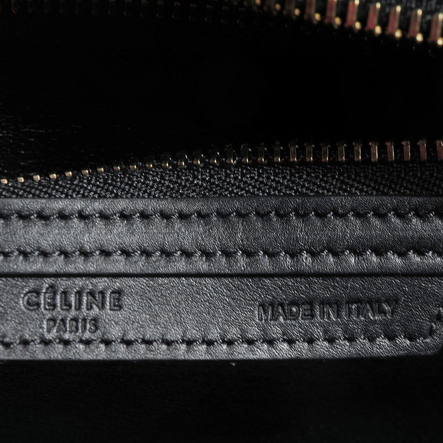 Smooth Calfskin Micro Luggage Black