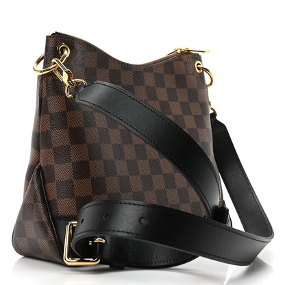 Louis Vuitton Damier Ebene Odeon PM Black 3 of 9