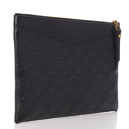 Louis Vuitton Empreinte Daily Pouch Black 2 of 8
