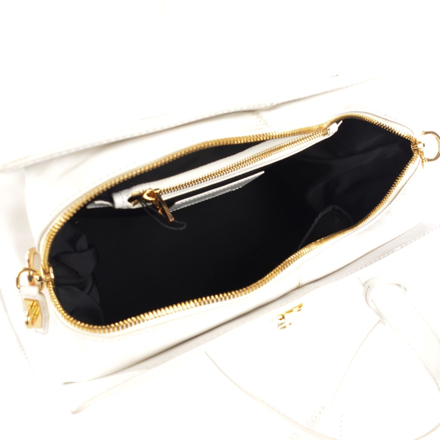 Alexander Wang Calfskin Pelican Satchel White 8 of 9
