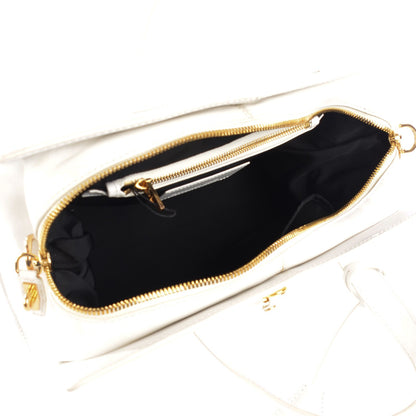 Alexander Wang Calfskin Pelican Satchel White 8 of 9