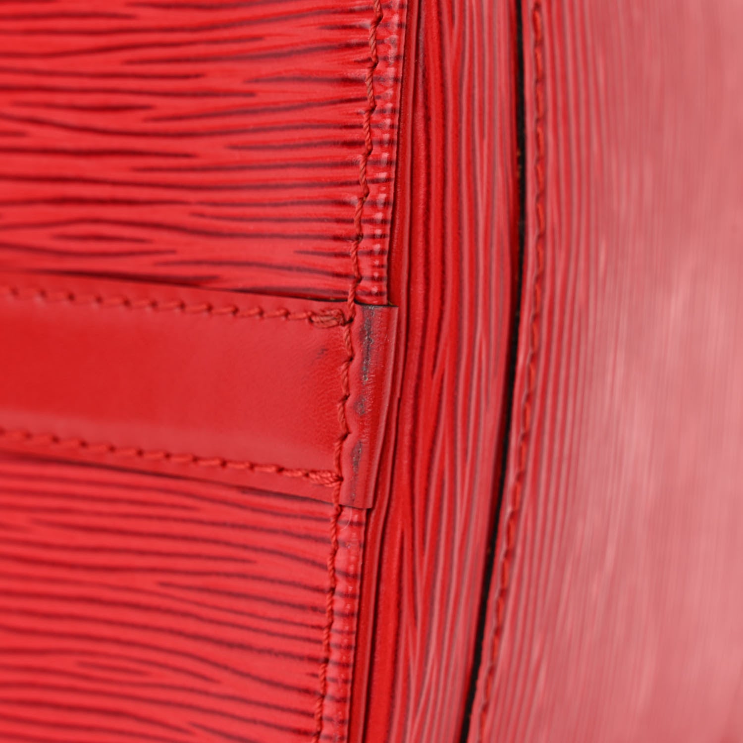 Louis Vuitton Epi Speedy 25 Castillan Red 10 of 14