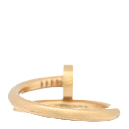 Cartier 18K Yellow Gold Juste Un Clou Ring 58 8.25 3 of 5