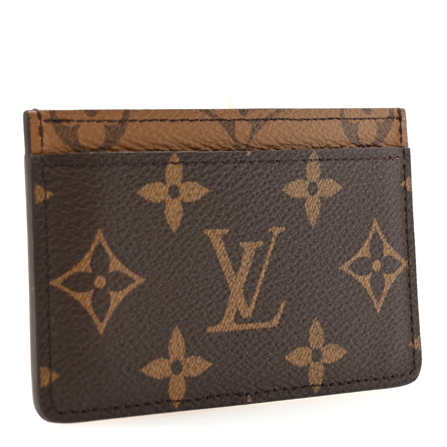 Reverse Monogram Card Holder