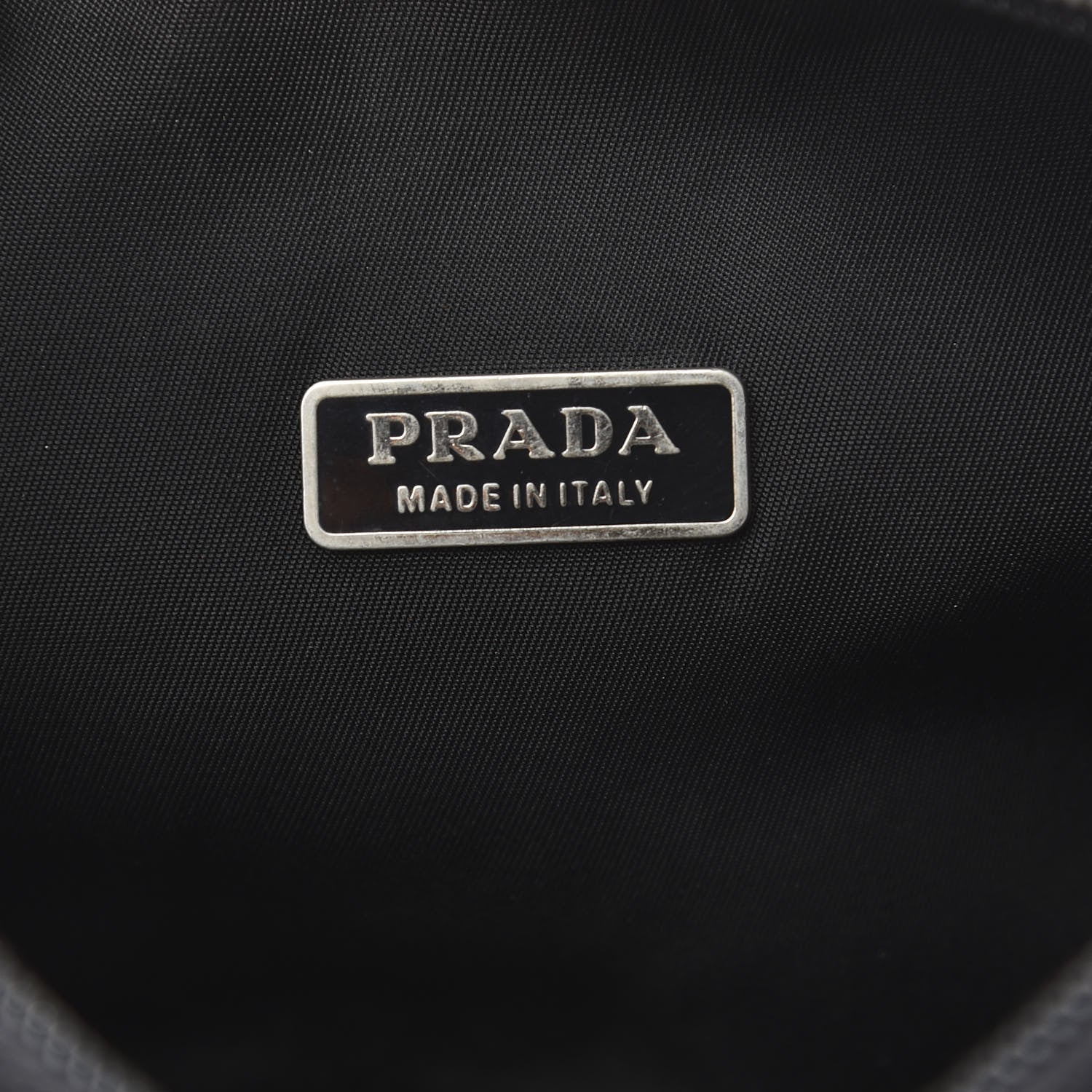 Prada Tessuto Nylon Sport Shoulder Bag Black 6 of 9