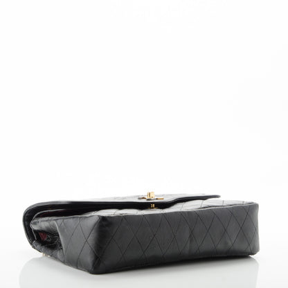 Chanel Lambskin Quilted Medium Double Flap Black 4 of 11