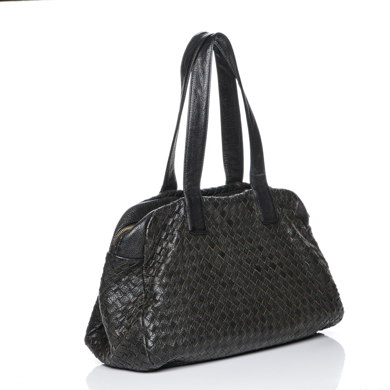 Bottega Veneta Nappa Intrecciato Bowler Nero Black 3 of 6