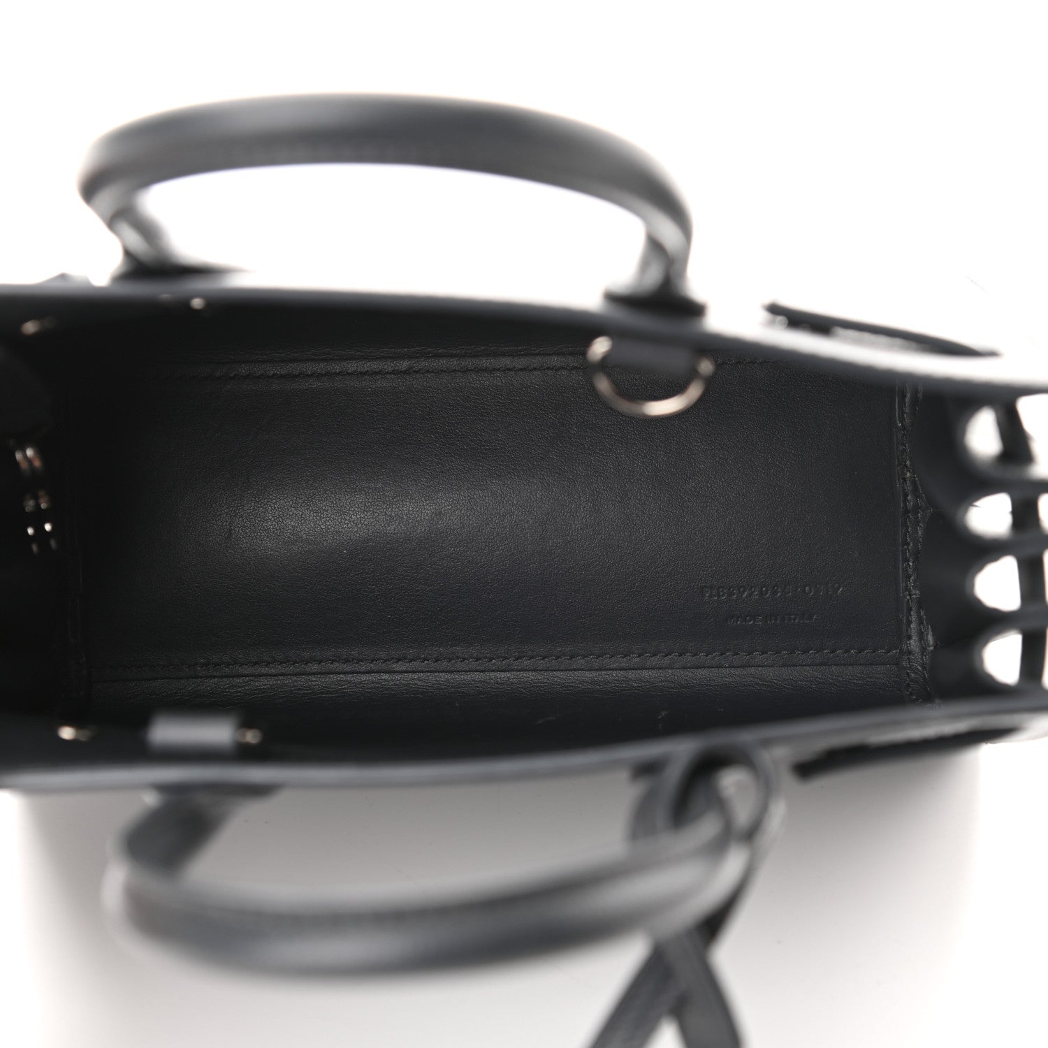 Saint Laurent Grained Calfskin Nano Sac De Jour Coal 4 of 11
