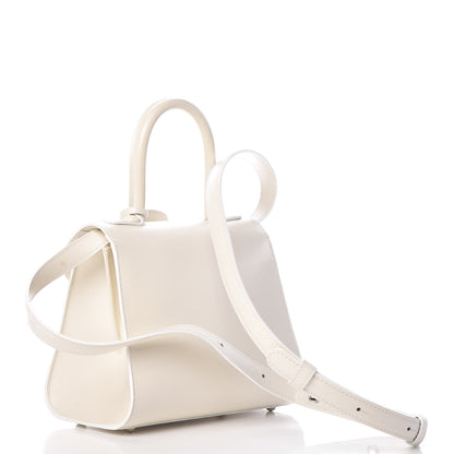 Delvaux Calfskin Mini Brillant Satchel Ivory 3 of 22