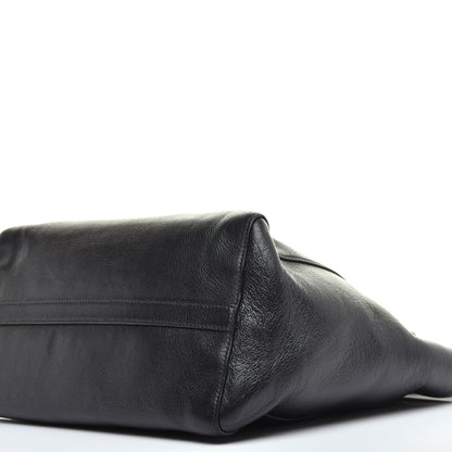 Prada Glace Calfskin Shopping Tote Black 8 of 9