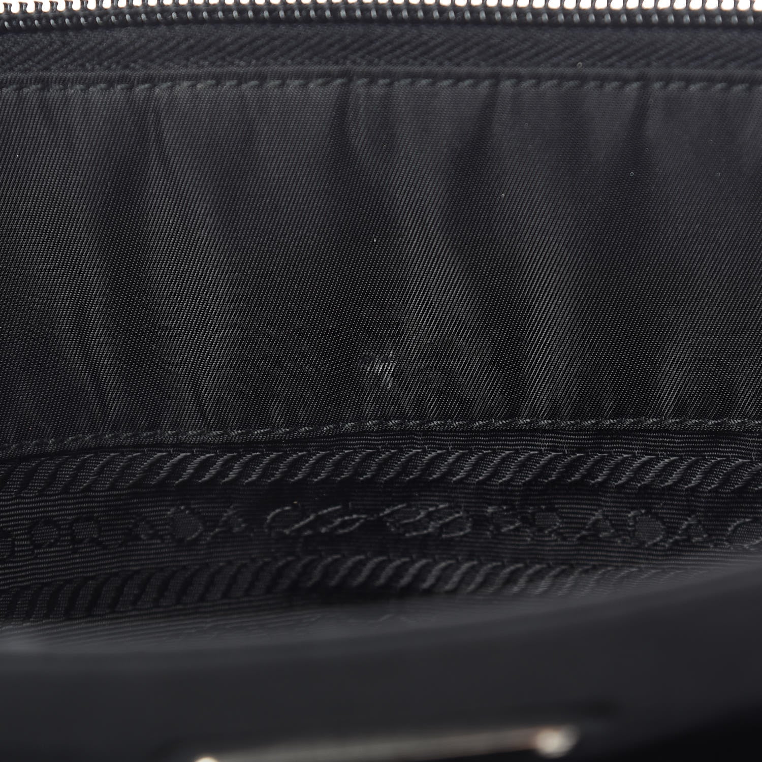 Prada Tessuto Nylon Shopping Tote Black 10 of 10