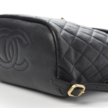 Chanel Caviar Quilted Filigree Backpack Black 9 of 11