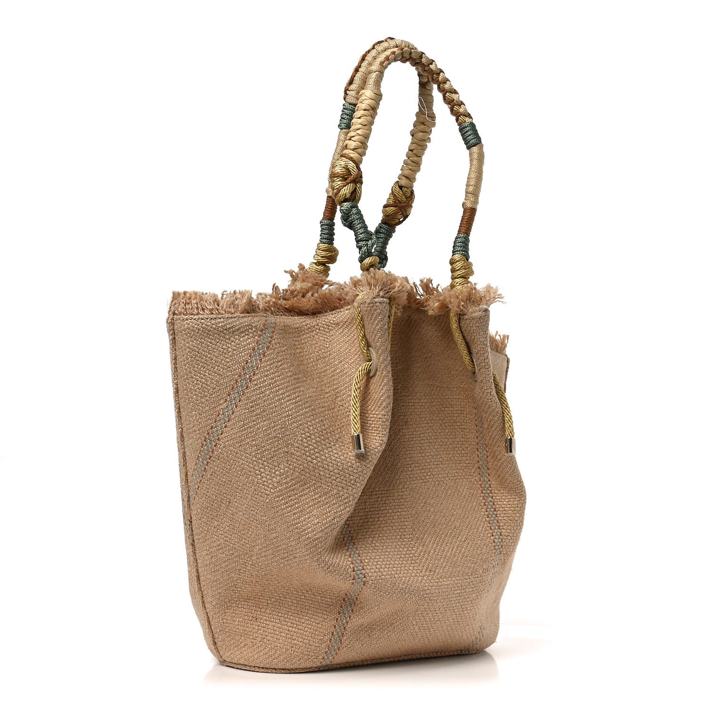 Raffia Woven By My Side Shoulder Bag Natural