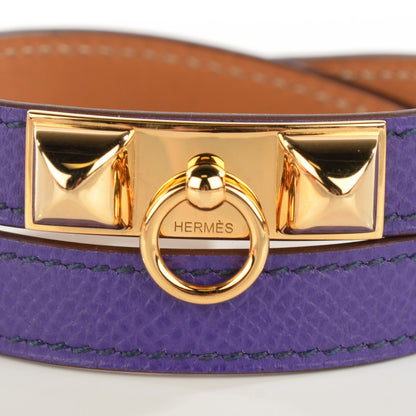 Hermes Epsom Rivale Bracelet M Crocus 7 of 15