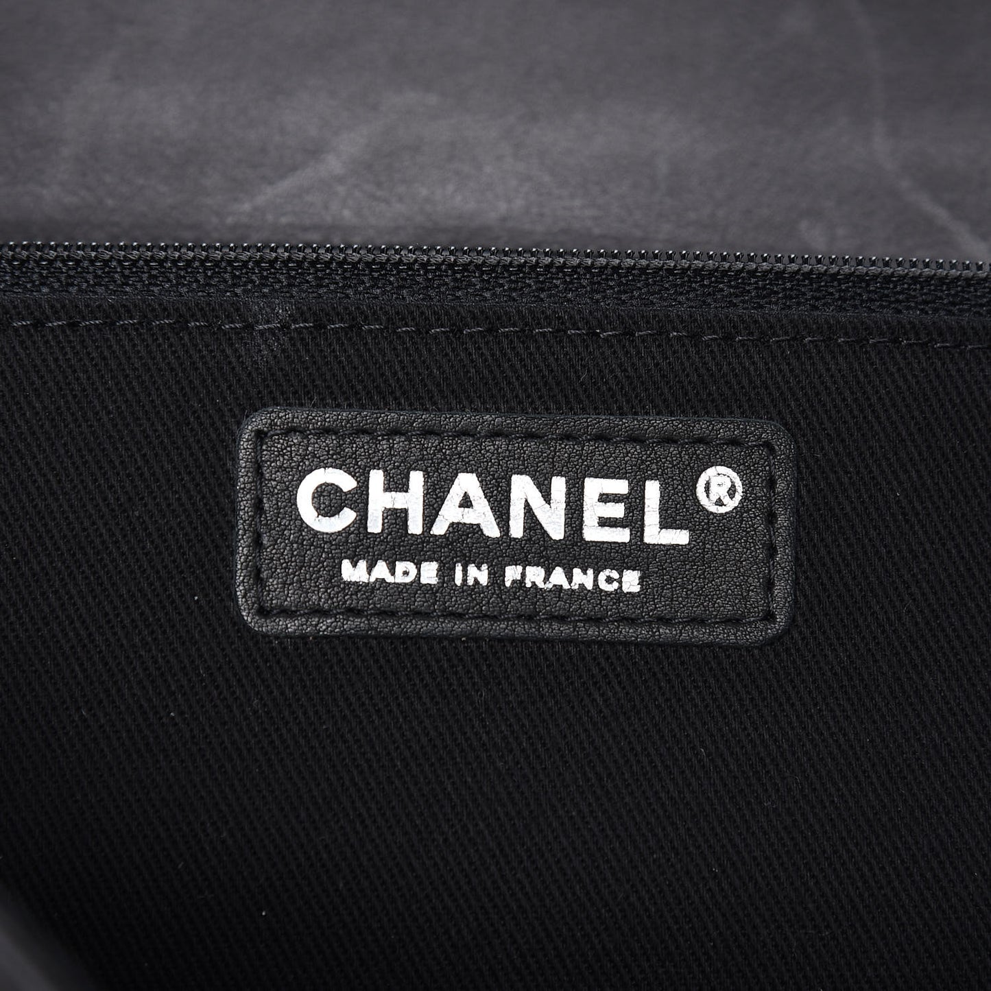 Calfskin Quilted Large Ride My Bag Messenger Black