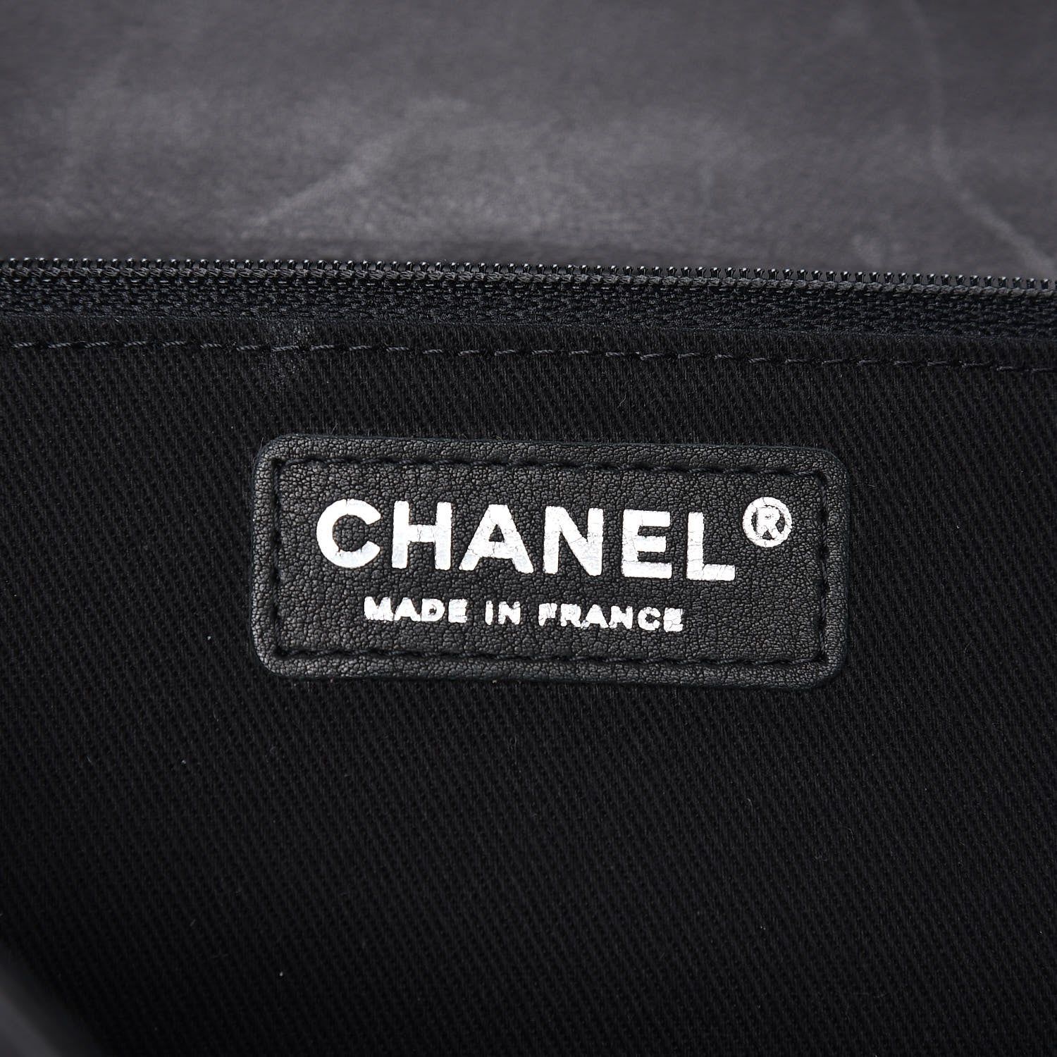 Chanel Calfskin Quilted Large Ride My Bag Messenger Black 6 of 13