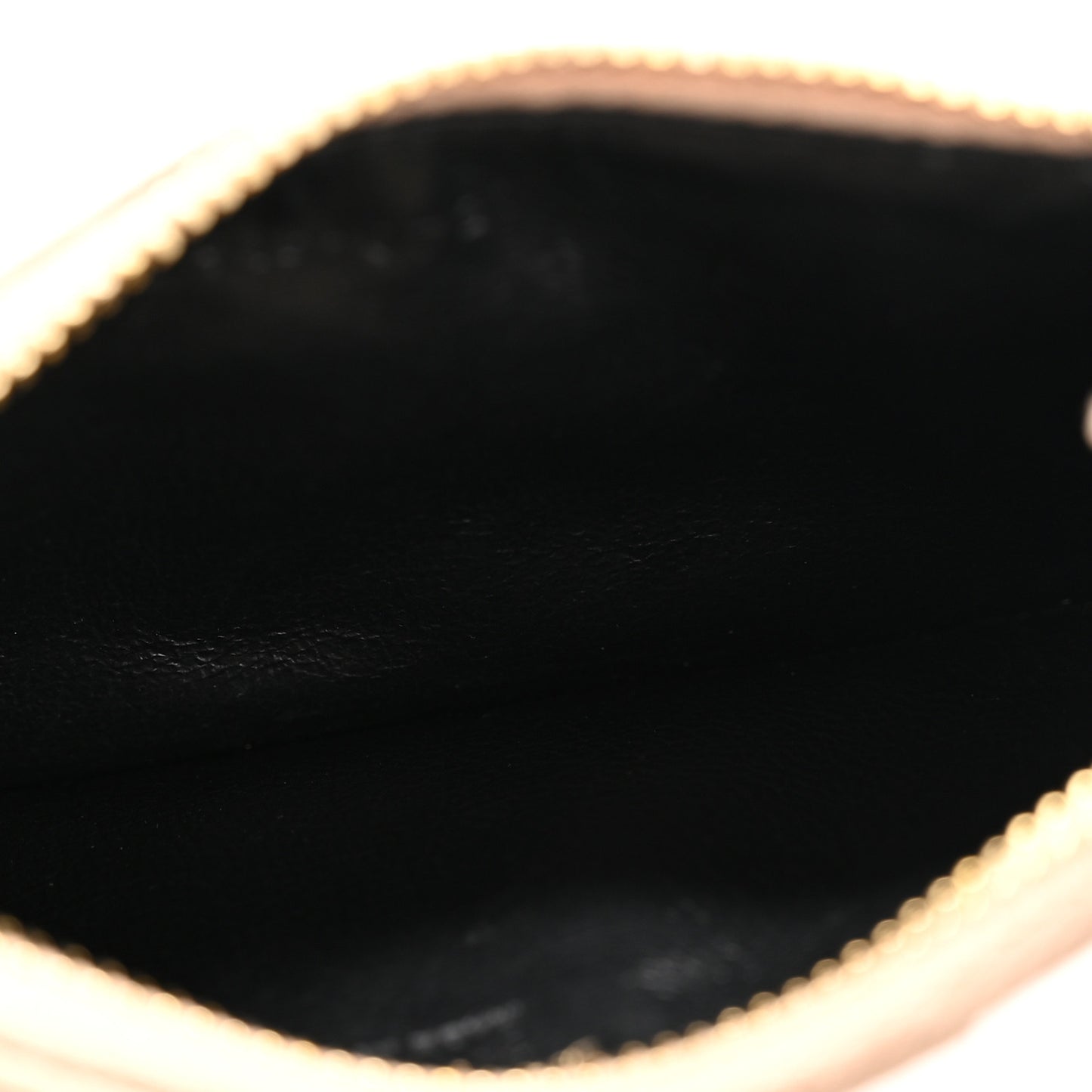 Monogram Grain de Poudre 5 Fragments Zip Pouch Card Holder Dark Beige
