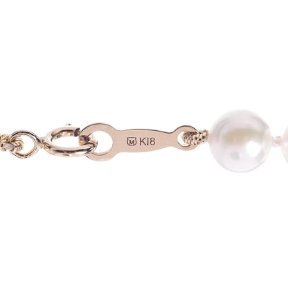 Mikimoto 18K Yellow Gold Akoya Pearl 5-5.5mm Strand Necklace 6 of 6
