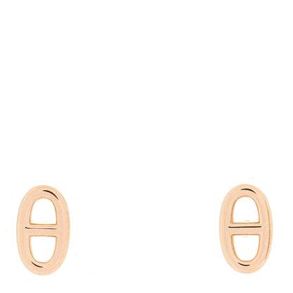 Hermes 18K Rose Gold TPM Farandole Stud Earrings 1 of 5