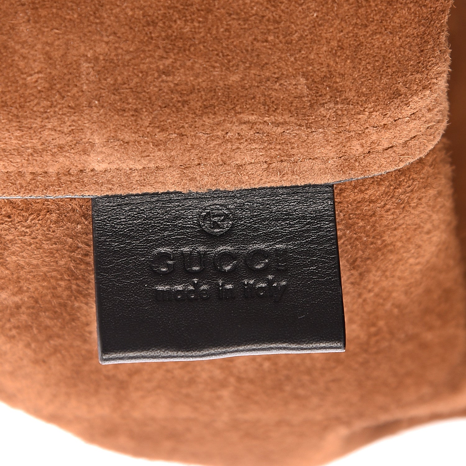 Gucci Suede Patent Web Large Ophidia Vertical Shopping Tote Nocciola Black 5 of 9
