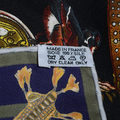 Hermes Silk Mythologies des Hommes Rouges Scarf 90 5 of 5