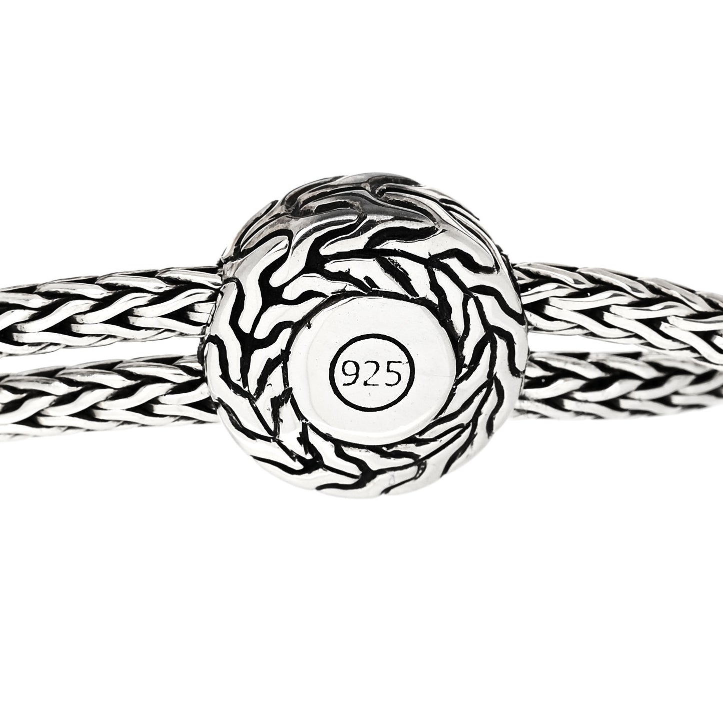 Sterling Silver Palu Hammered Station Slide Bracelet
