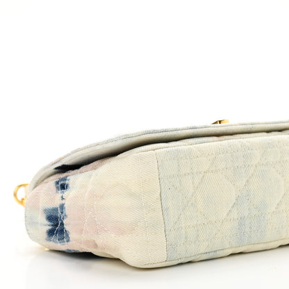 Christian Dior Denim Tie Dye Cannage Small Caro Bag Multicolor 9 of 12
