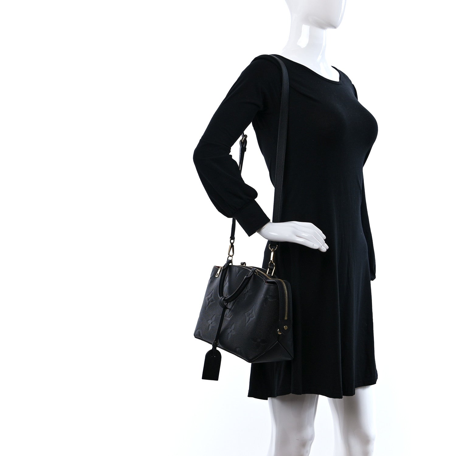 Louis Vuitton Empreinte Monogram Giant Petit Palais Black 3 of 9