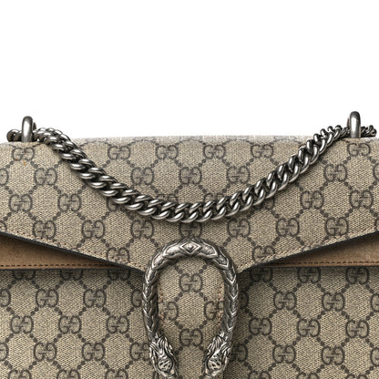 Gucci GG Supreme Monogram Small Dionysus Shoulder Bag Taupe 12 of 20