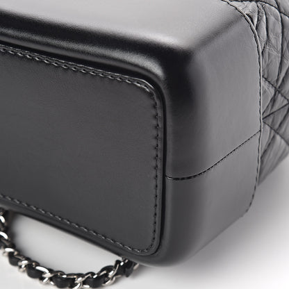Chanel Aged Calfskin Quilted Small Gabrielle Backpack Black 10 of 10