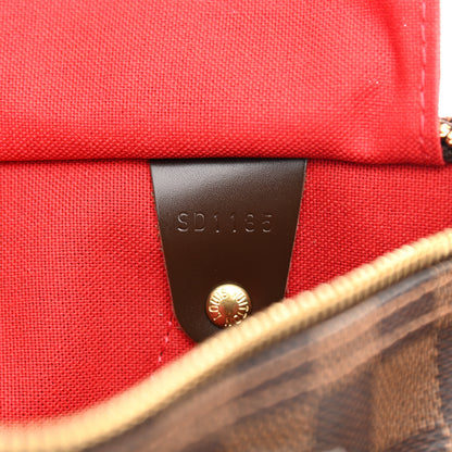 Louis Vuitton Damier Ebene Speedy Bandouliere 25 8 of 9