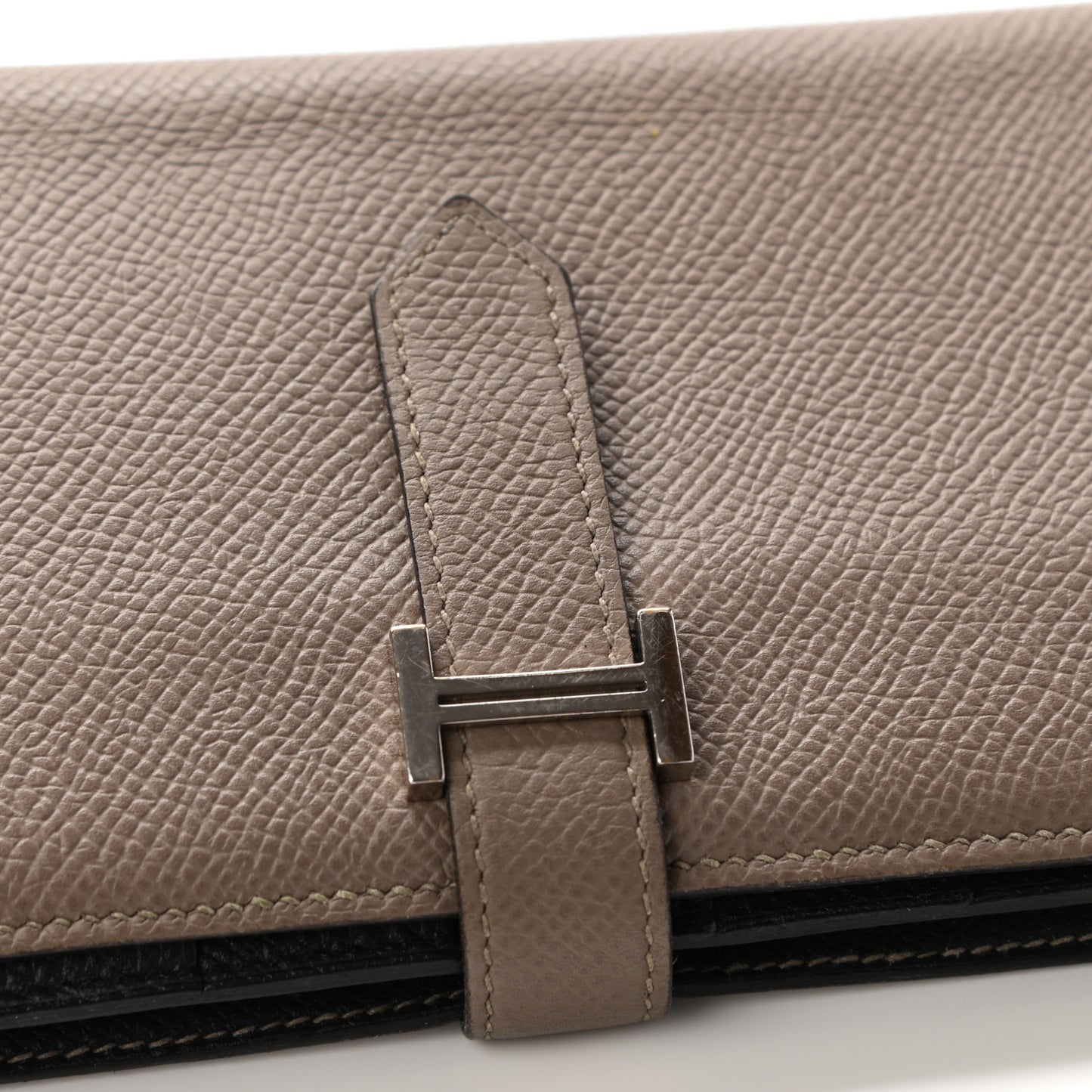 Epsom Bearn Verso Gusset Wallet Gris Tourterelle Bleu Indigo