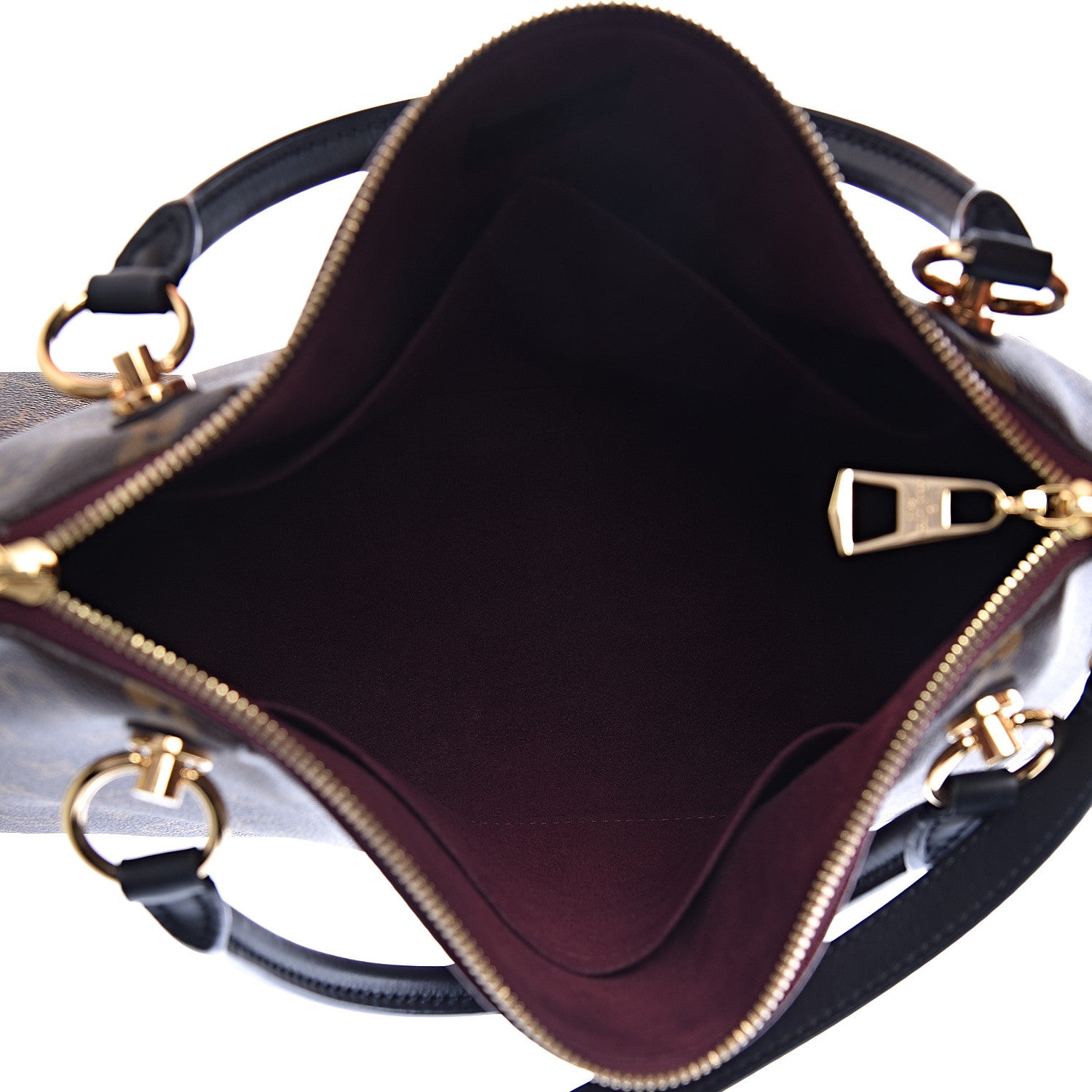 Louis Vuitton Monogram V Tote MM Bordeaux 5 of 10