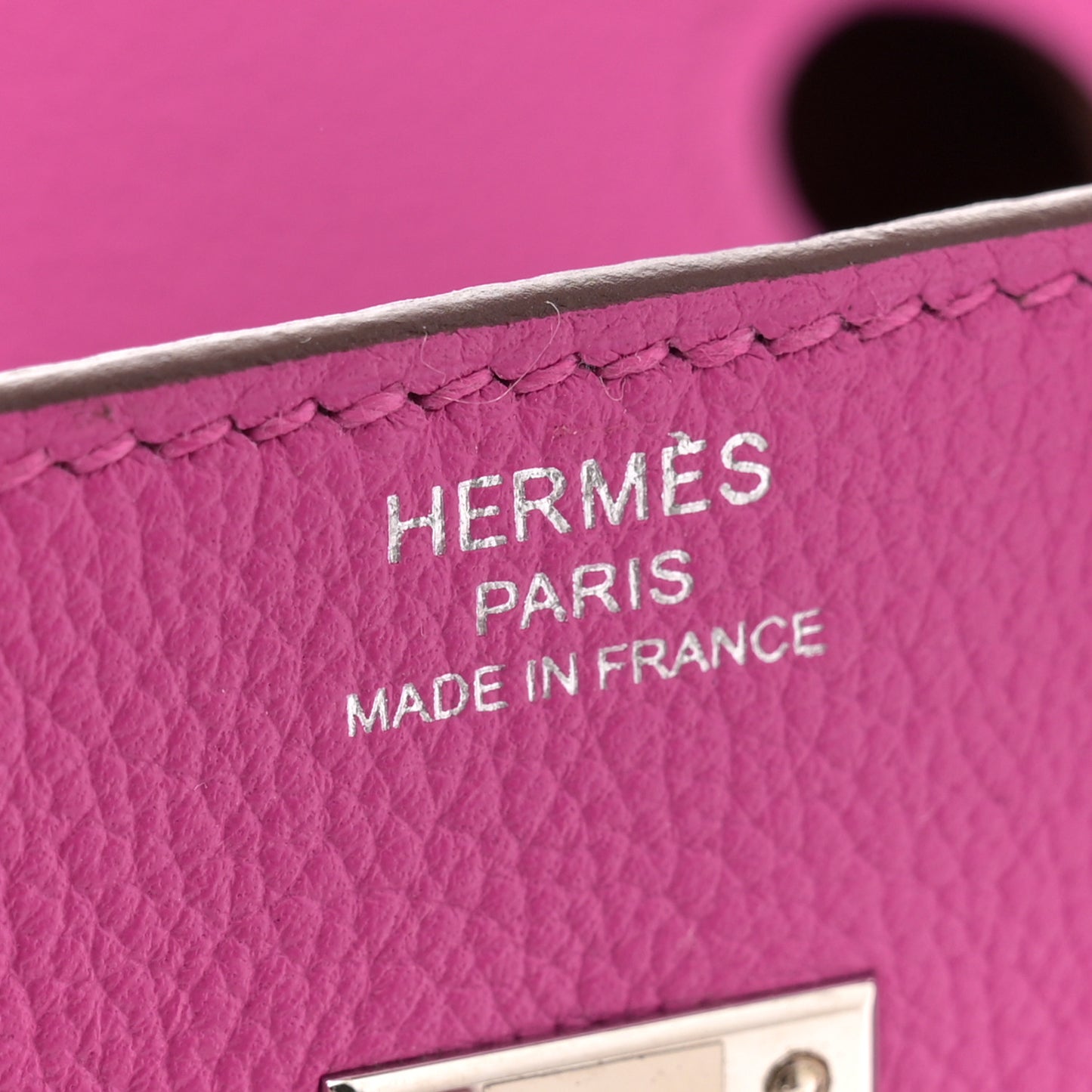 Taurillon Novillo Verso Birkin 25 Magnolia Sienne