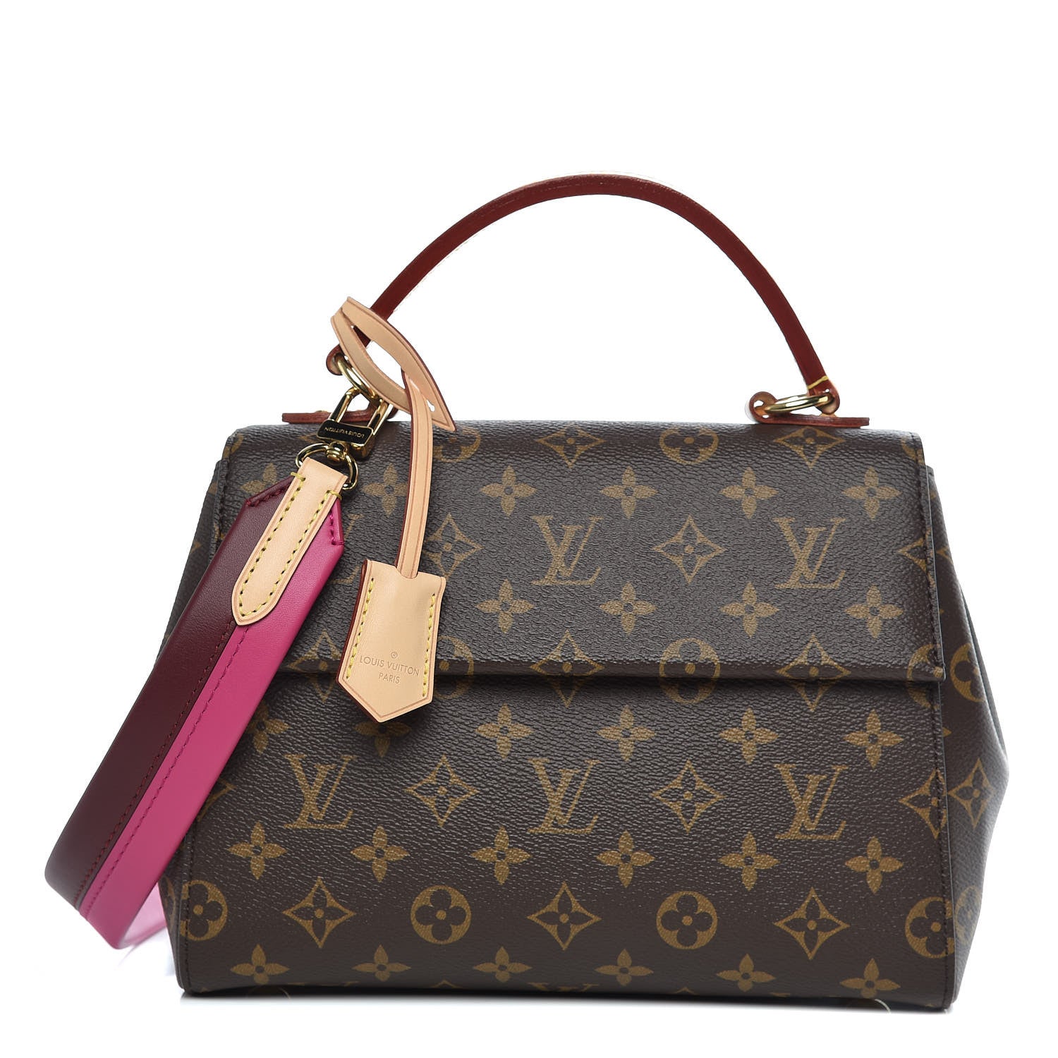 Louis Vuitton Monogram Cluny BB Bordeaux Fuchsia 1 of 9