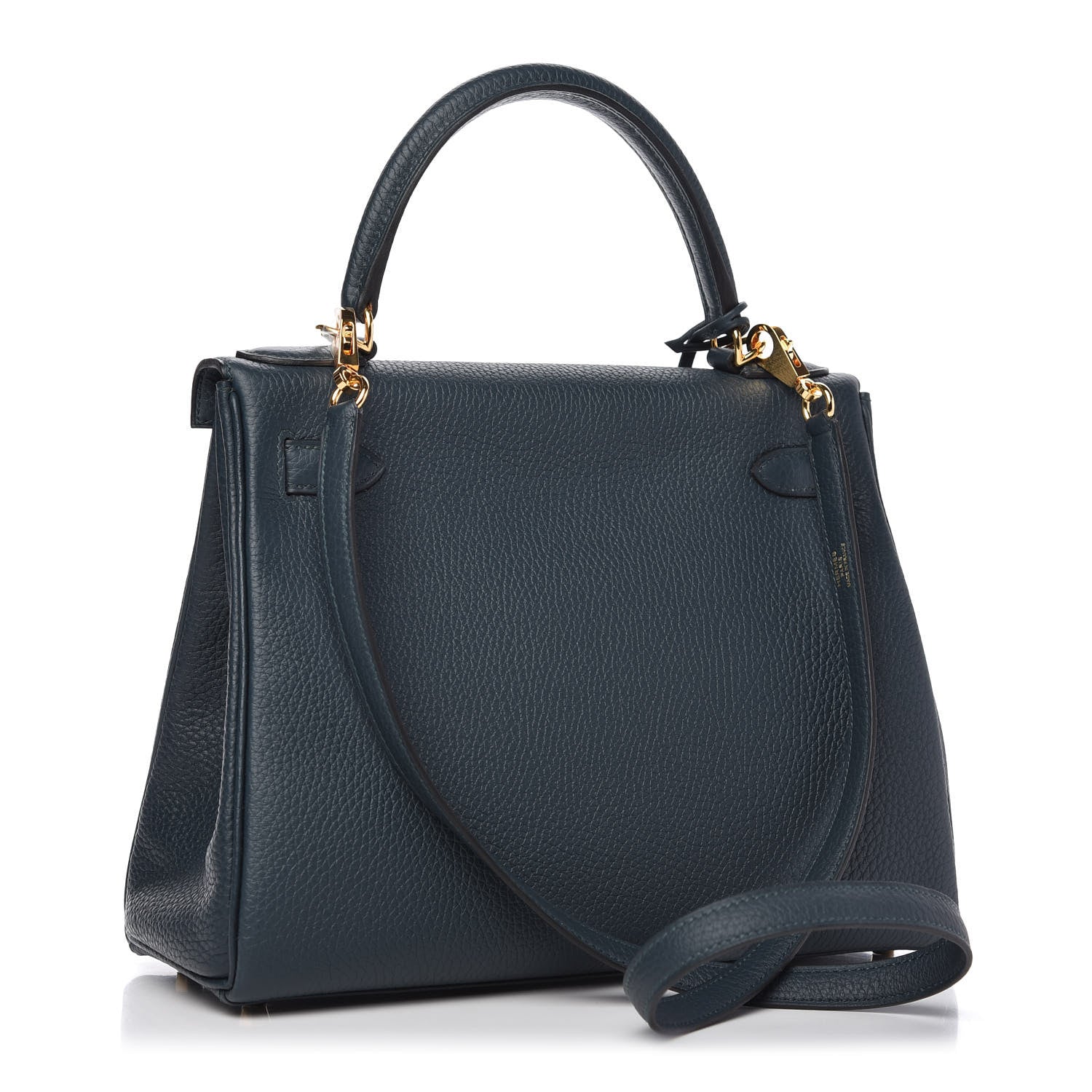 Hermes Taurillon Clemence Kelly Retourne 28 Vert Cypress 3 of 11