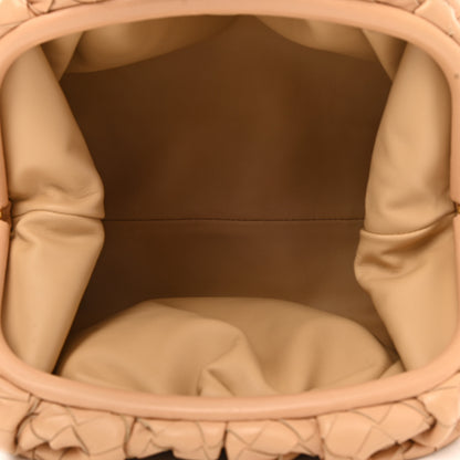 Bottega Veneta Nappa Maxi Intrecciato The Pouch Oversized Clutch Almond 5 of 10
