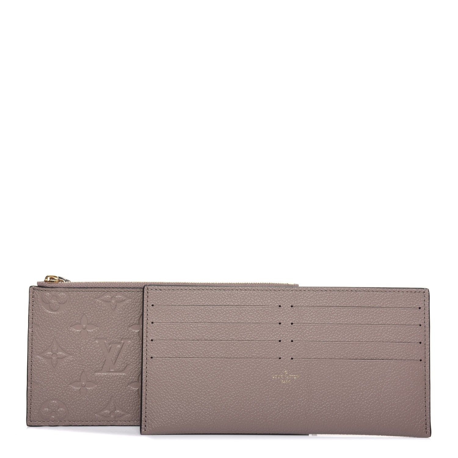Louis Vuitton Empreinte Pochette Felicie Chain Wallet Tourterelle 9 of 14
