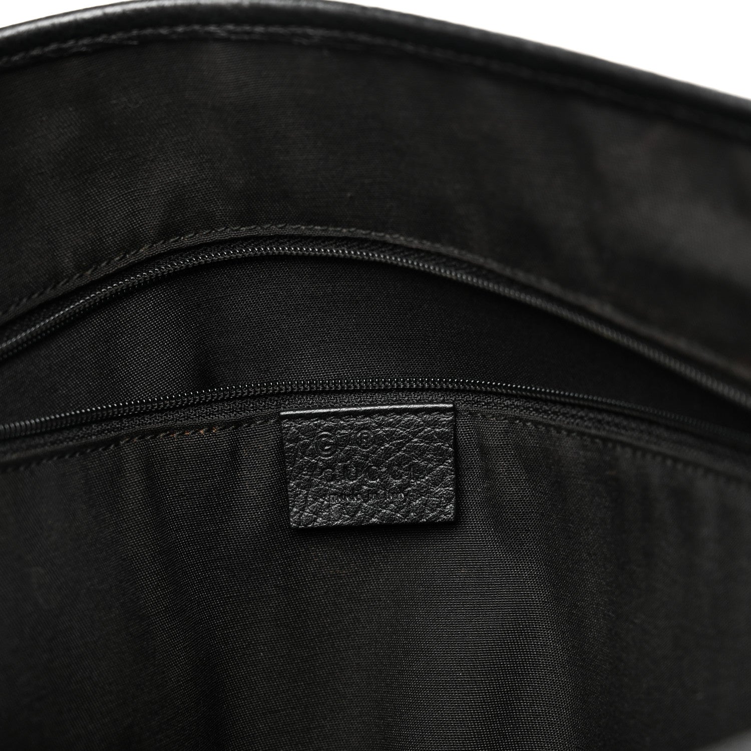 Gucci Canvas Monogram Shopping Tote Black 6 of 10
