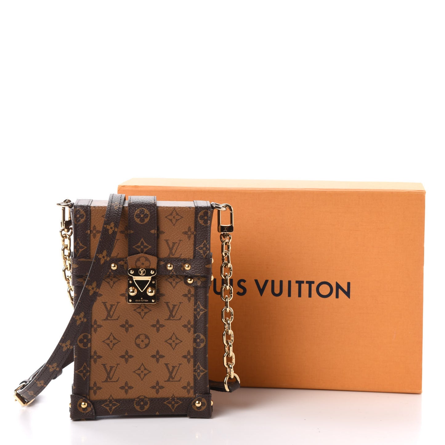 Reverse Monogram Pochette Trunk Verticale